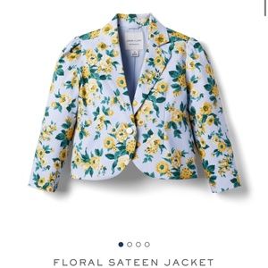 Floral Sateen Jacket